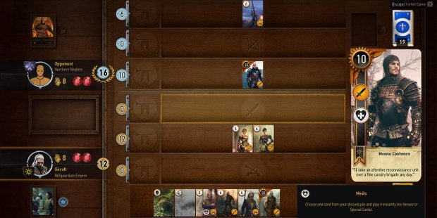 Image for Rumour: The Witcher's Gwent Becomes Own Game