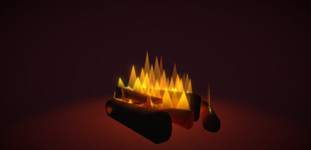 Image for Build a virtual fire with Eidolon dev's Yule Log