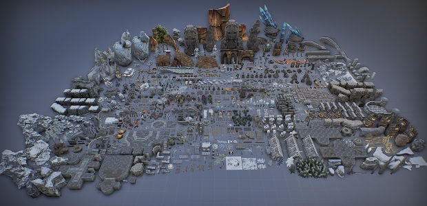 Image for Epic Set Infinity Blade Assets Free For Unreal Engine 4