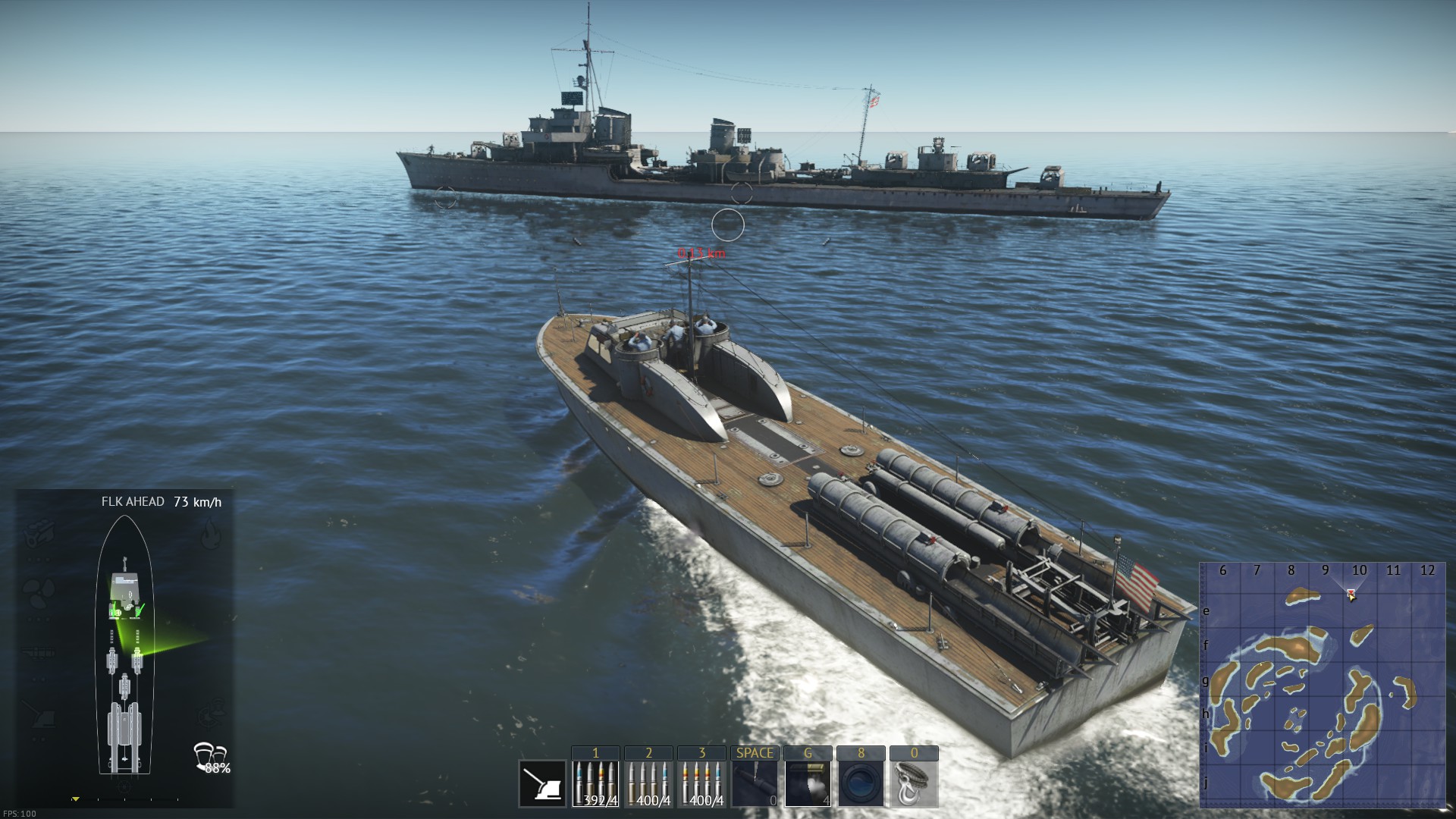 war thunder navy custom battle