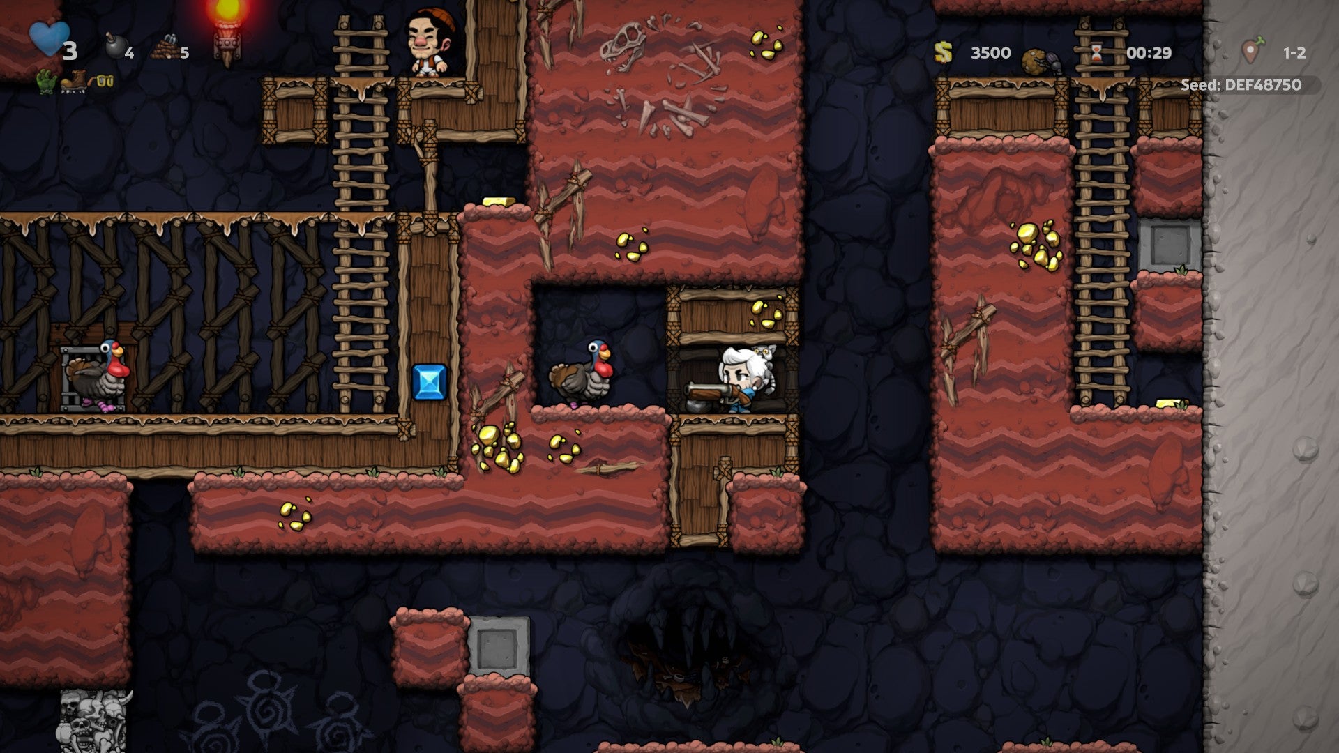 Image for Spelunky 2's seeded runs make it feel like an entirely different game