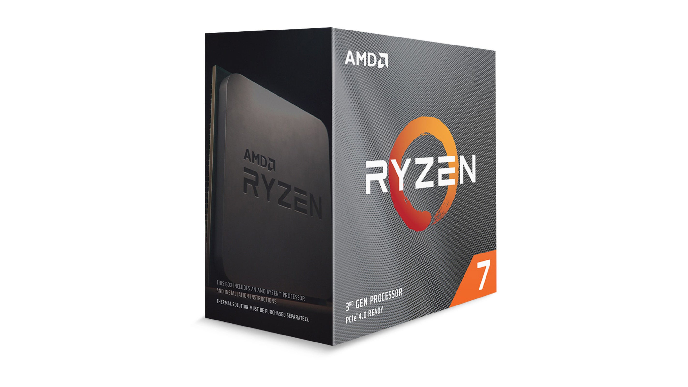 amd ryzen 5700x processor in an amd box