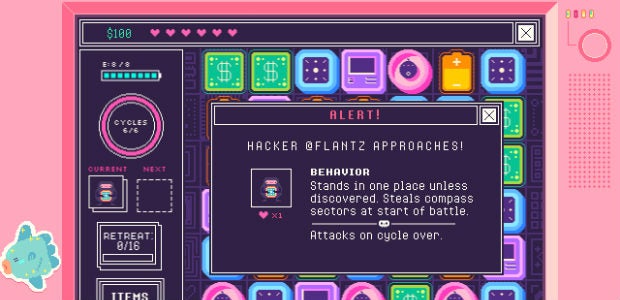 Image for Cutesy Hacker Puzzler Beglitched Out In October