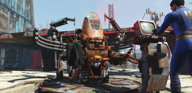 Built A Bot Workshop Fallout 4 S Automatron Dlc Out Rock Paper Shotgun