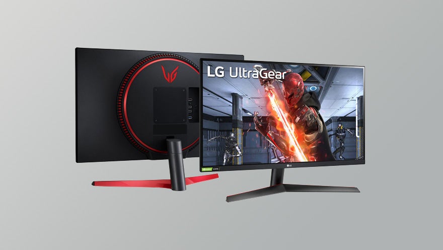 a photo of the lg 27gn800 27-in 1440p 144hz fast ips monitor