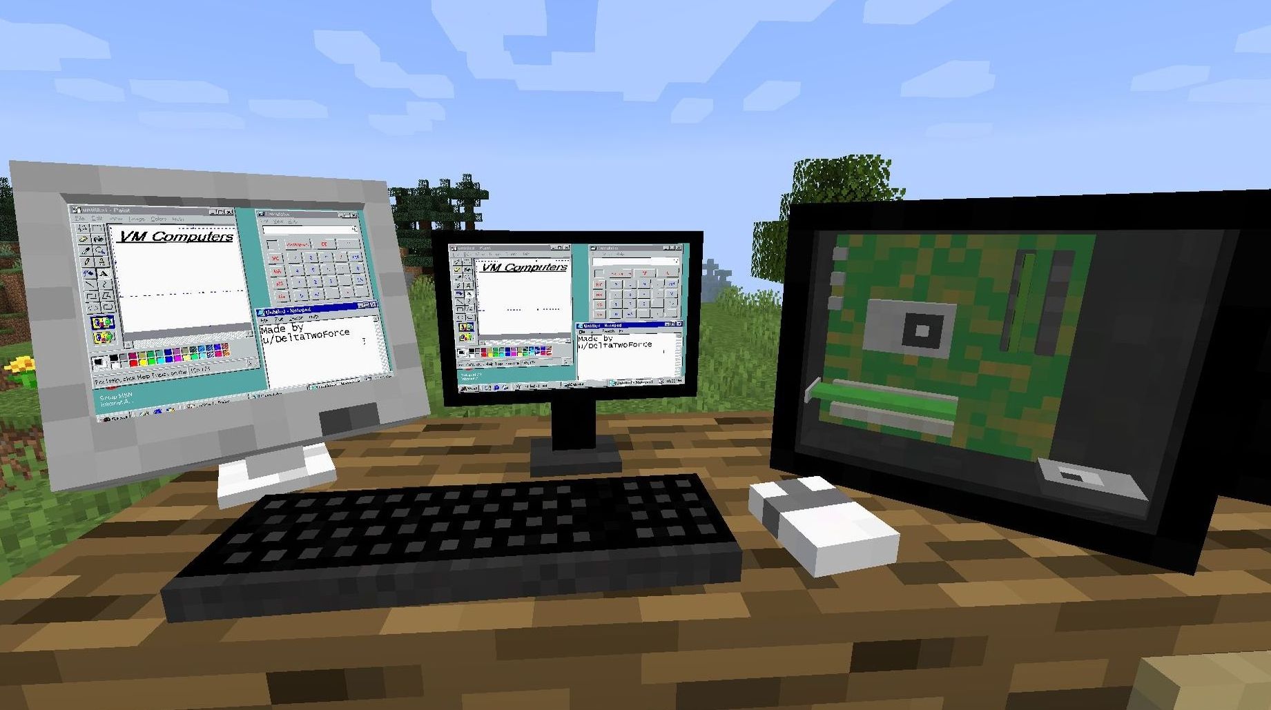 You can build a PC inside Minecraft, on your PC  Rock Paper Shotgun