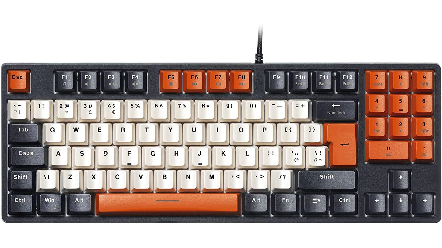 Grab this unusual 90-key UK mechanical keyboard for £42
