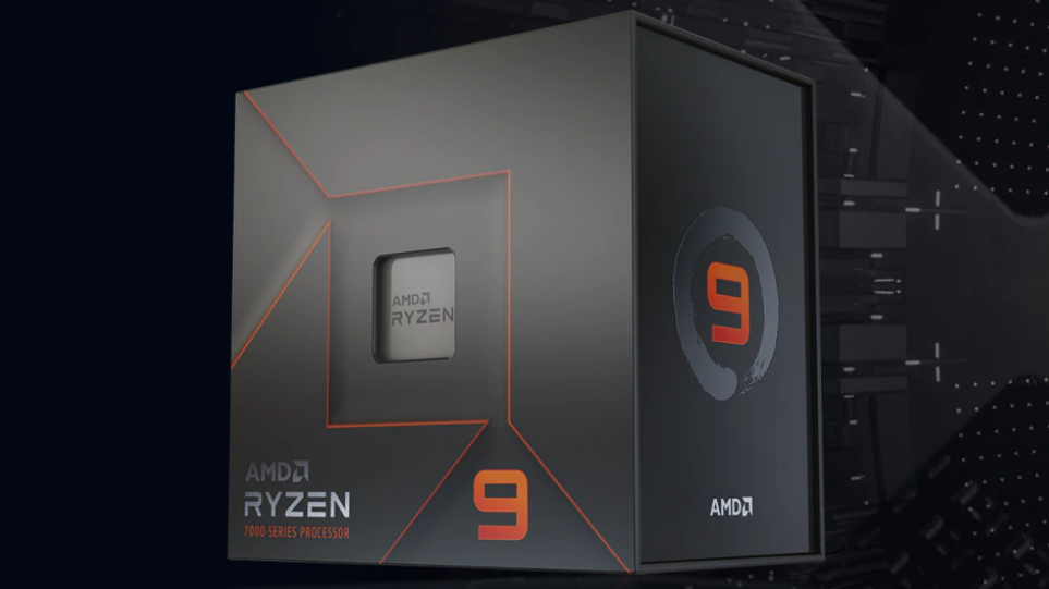A render of official packaging for Ryzen 9 7000 series CPUs.