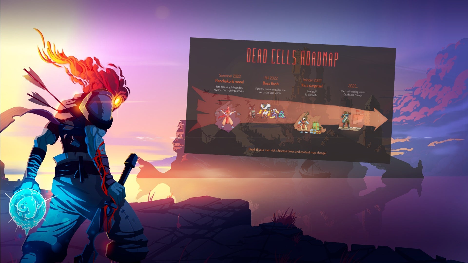 Dead Cells is getting three more updates in 2022, and Motion Twin says 2023 will be the game's most important year to date.