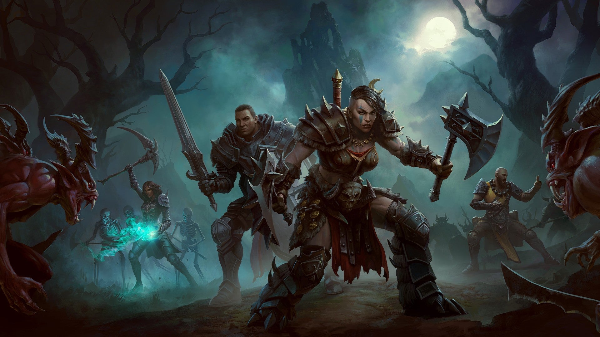 Diablo Immortal is a free-to-play MMO from Blizzard Entertainment.
