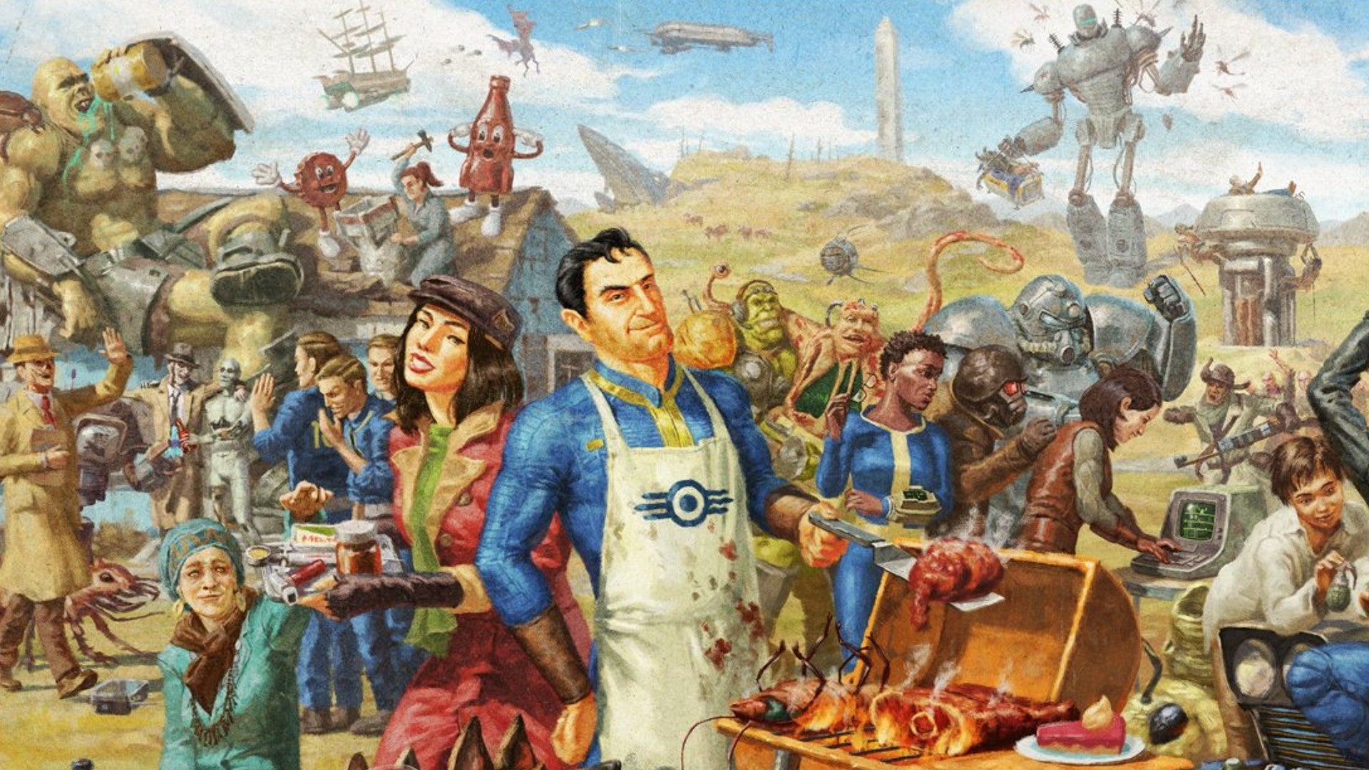 It's Fallout's 25th anniversary in October 2022, and Bethesda are running a free to play week in Fallout 76 to mark the occasion.
