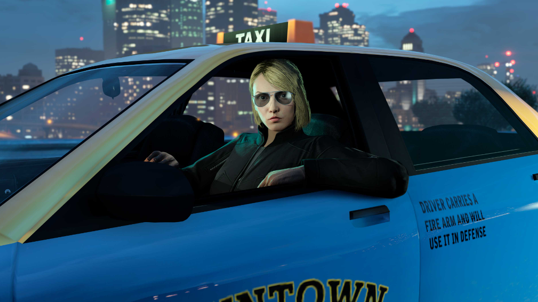 Você pode finalmente administrar um serviço de táxi no GTA Online e se sentir livre de culpa por dirigir