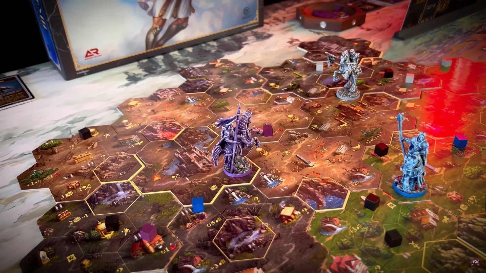 Image for Heroes of Might and Magic III: The Board Game is 6,000% over its Kickstarter target