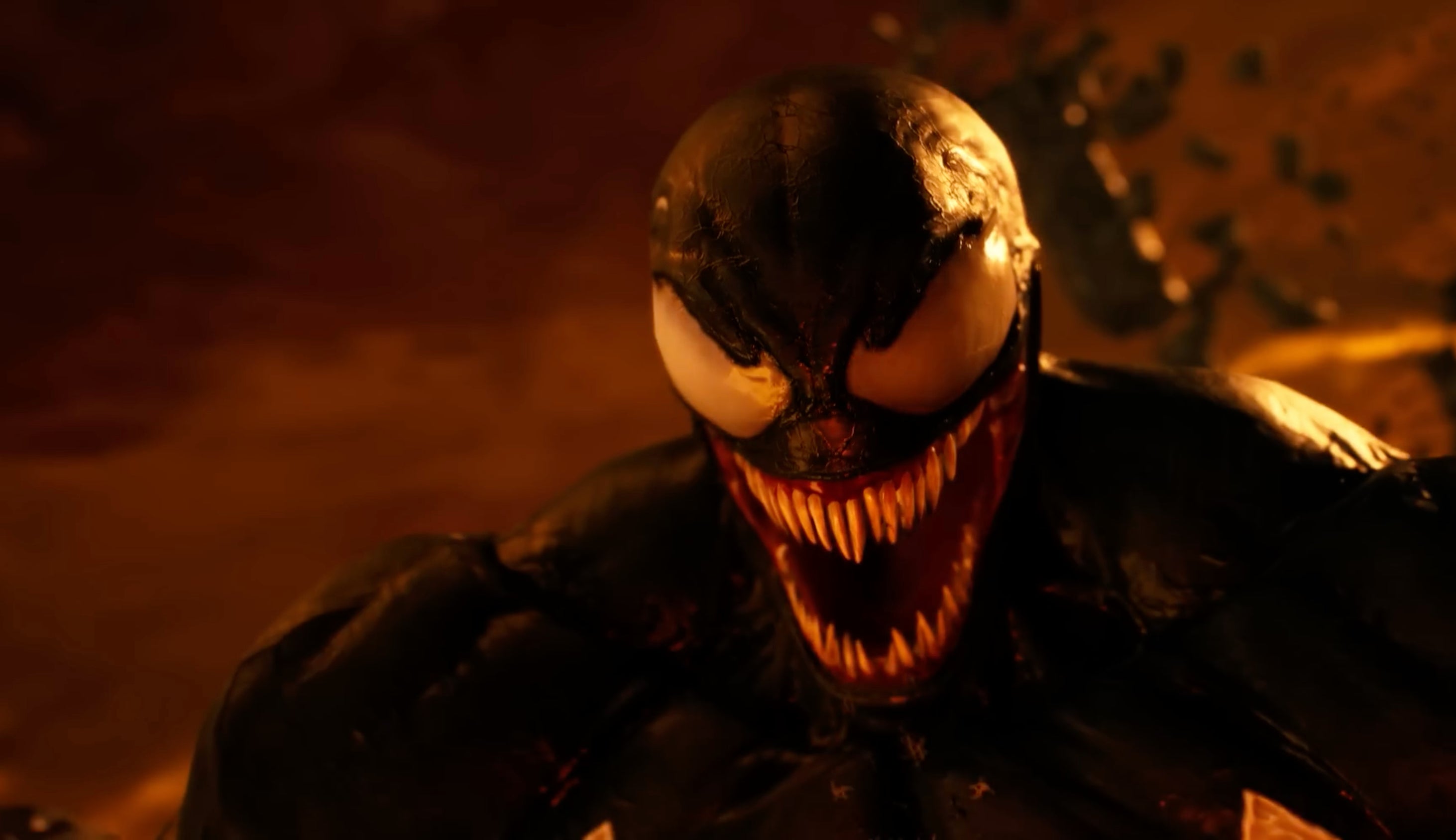 Venom flashes his fangs in Marvel's Midnight Suns