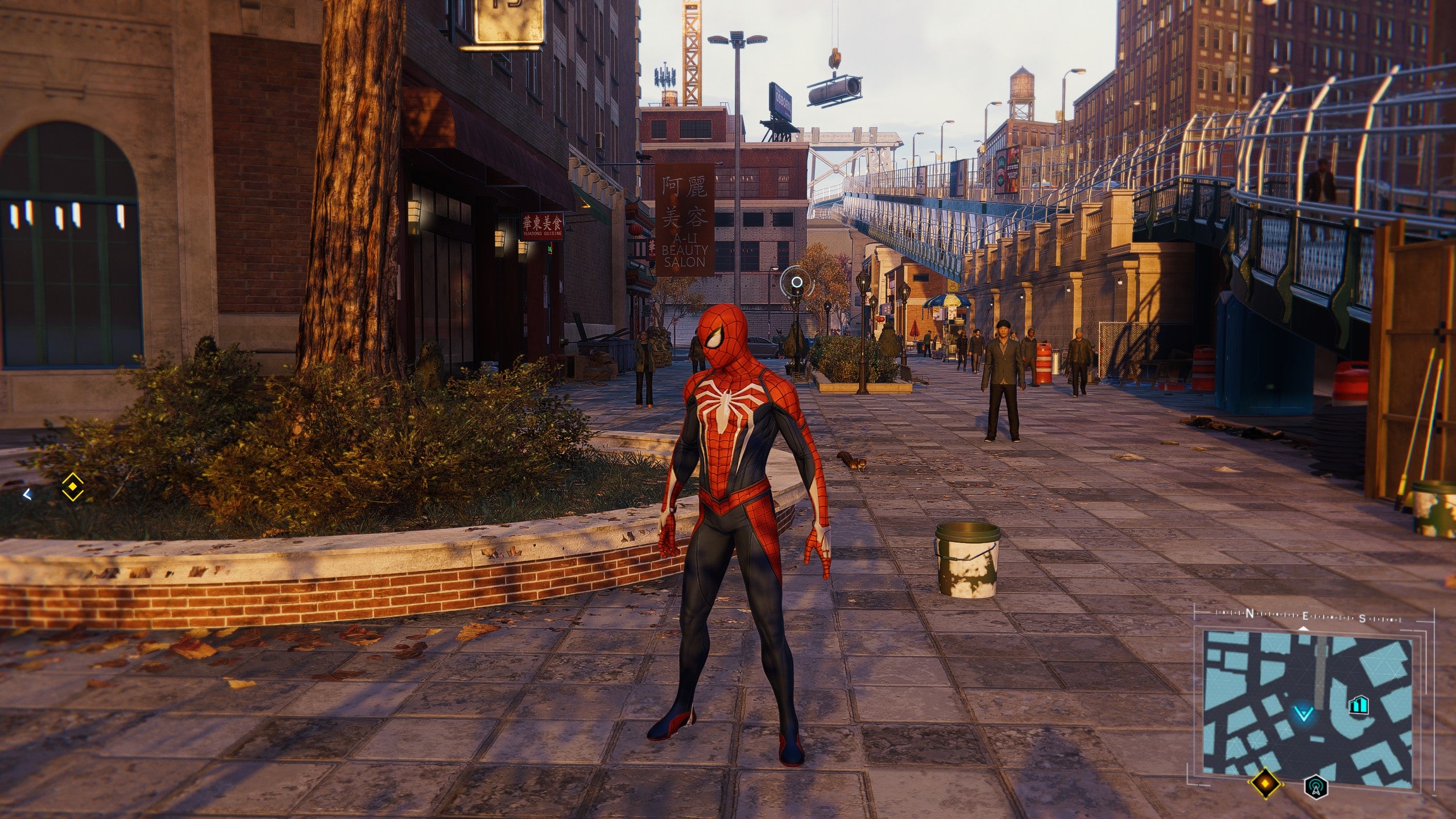 Marvel’s Spider-Man Remastered with DLSS on its Quality setting.