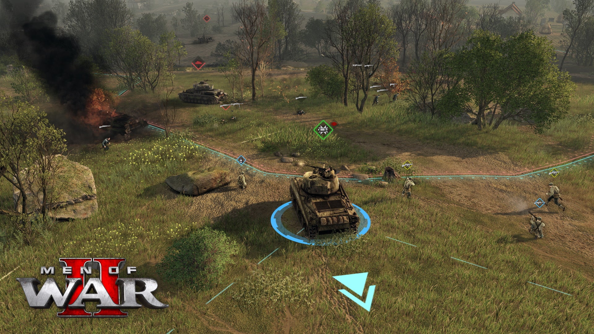 O modo multiplayer de Men Of War 2 é a hora do tanque brilhar