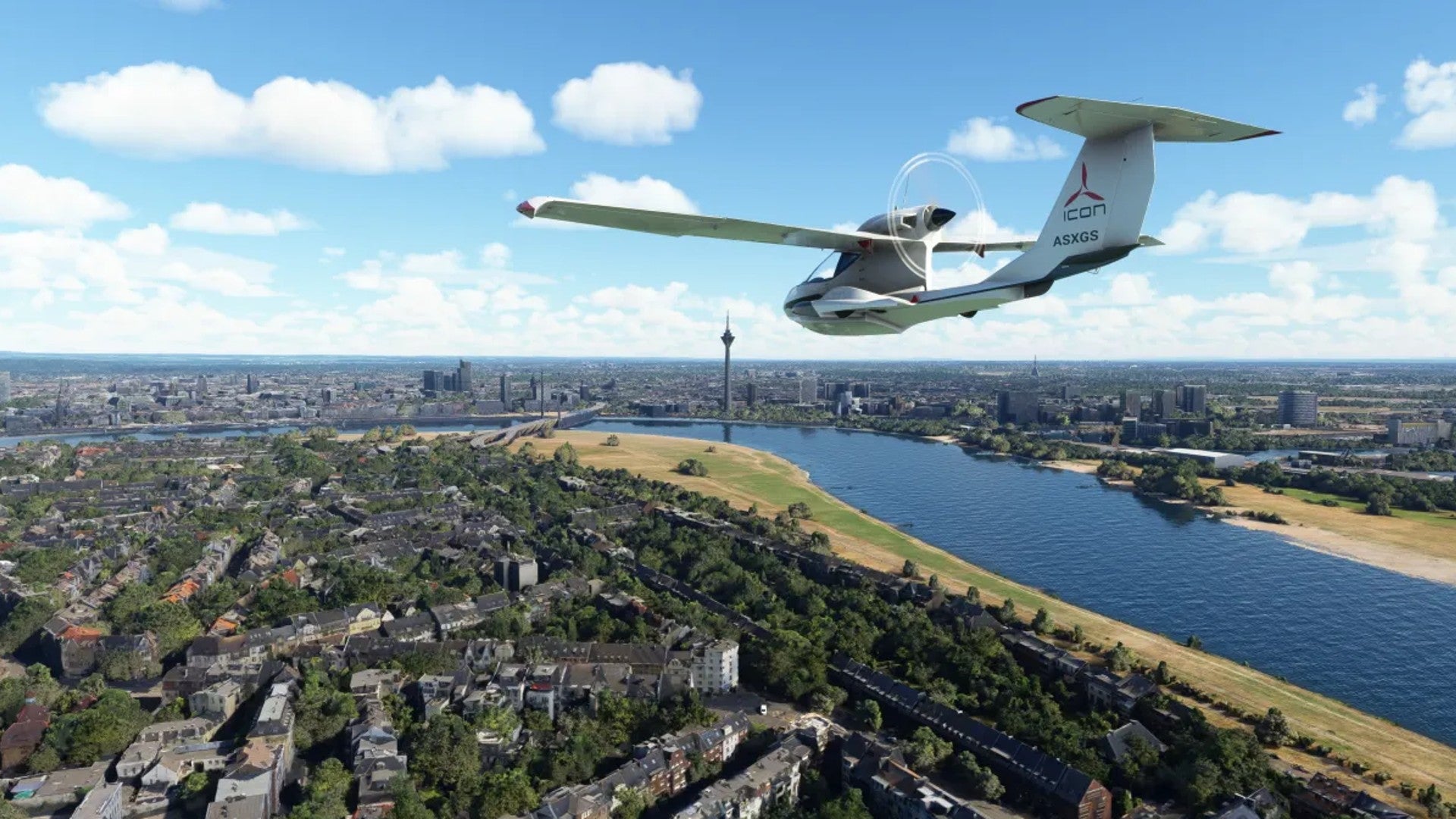 Первое бесплатное городское обновление Microsoft Flight Simulator содержит пять фотореалистичных городов Германии.