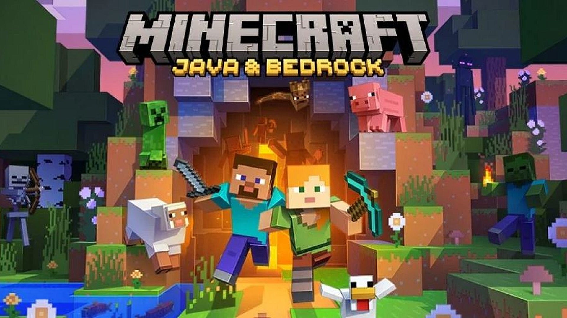 Minecraft's Bedrock and Java editions are being bundled together starting from June 7th 2022.