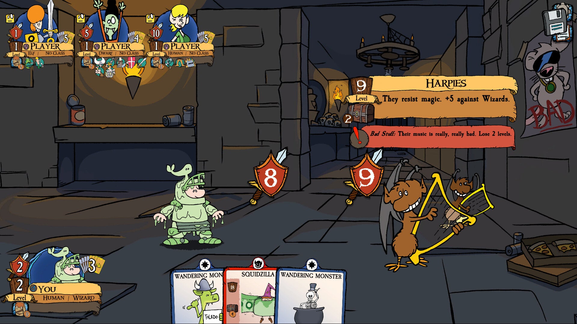 Image for Chaotic card game Munchkin mooches onto Steam
