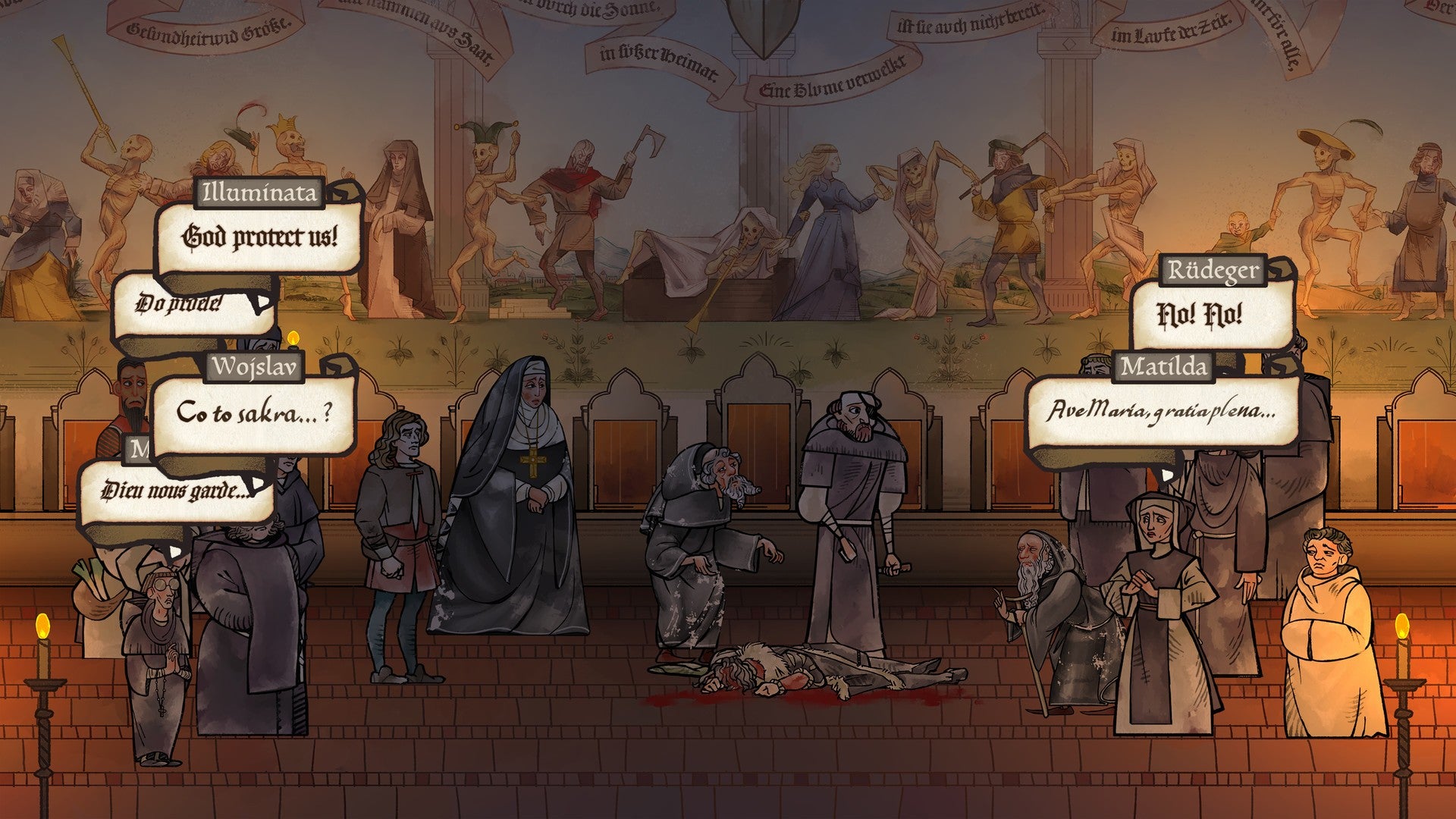 Obsidian's medieval adventure game Pentiment releases on November 15th, 2022.