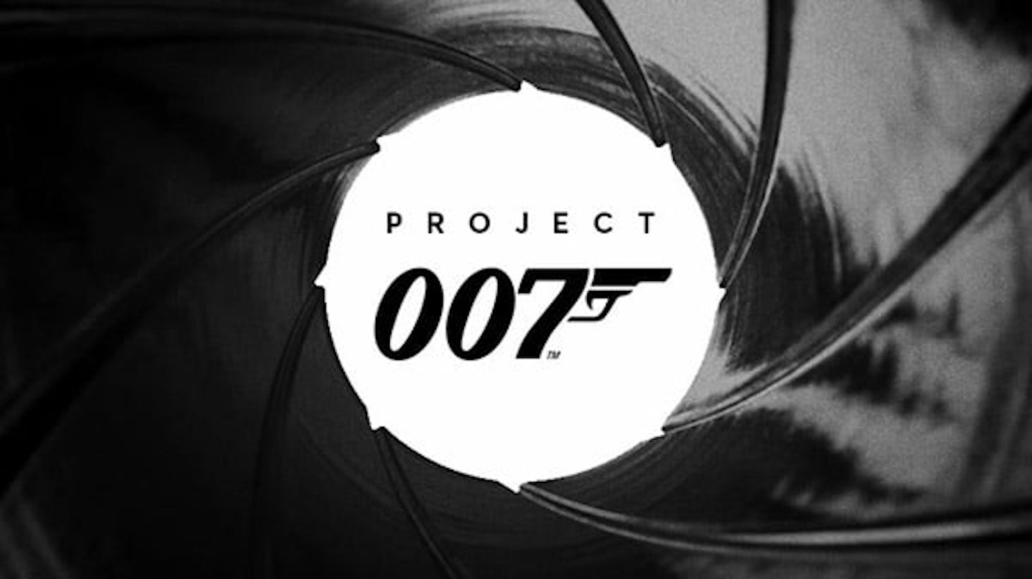 A black Project 007 appears through the barrel of a gun in the teaser trailer for IOI's James Bond