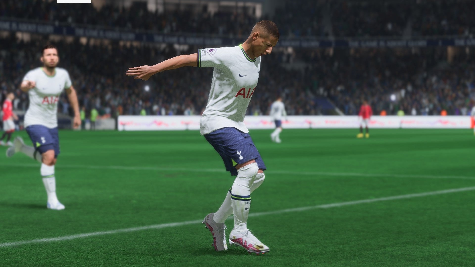 Richarlison doing the Griddy in FIFA 23.