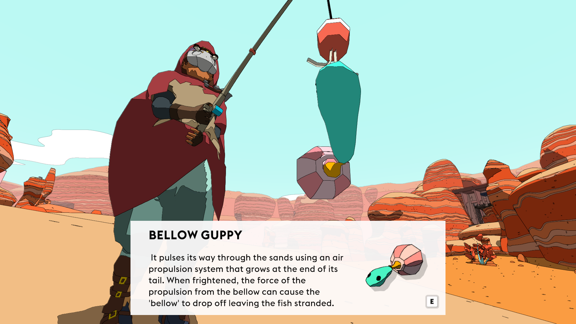 Sable update sends you fishing in the desert