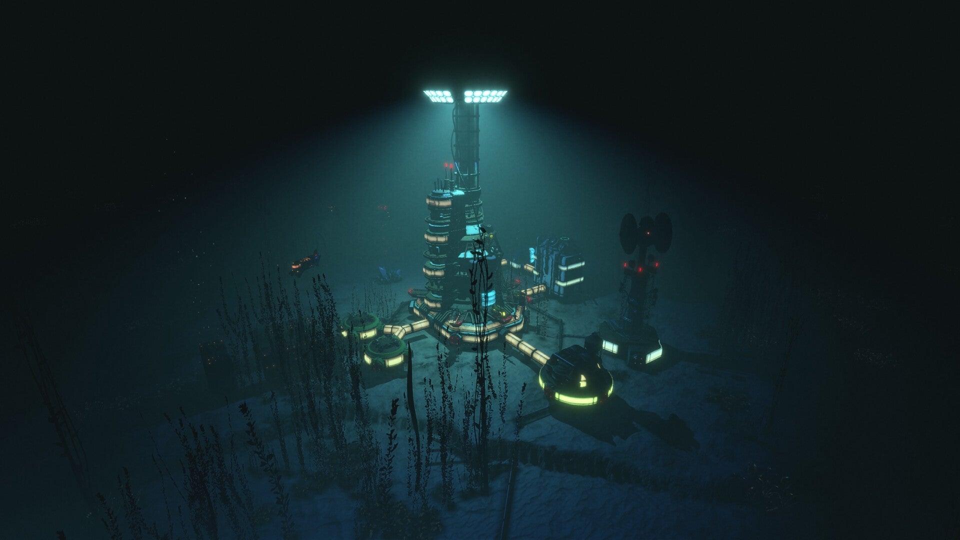 Screenshot from Rocket Flair's underseas sci-fi simulation Surviving The Abyss