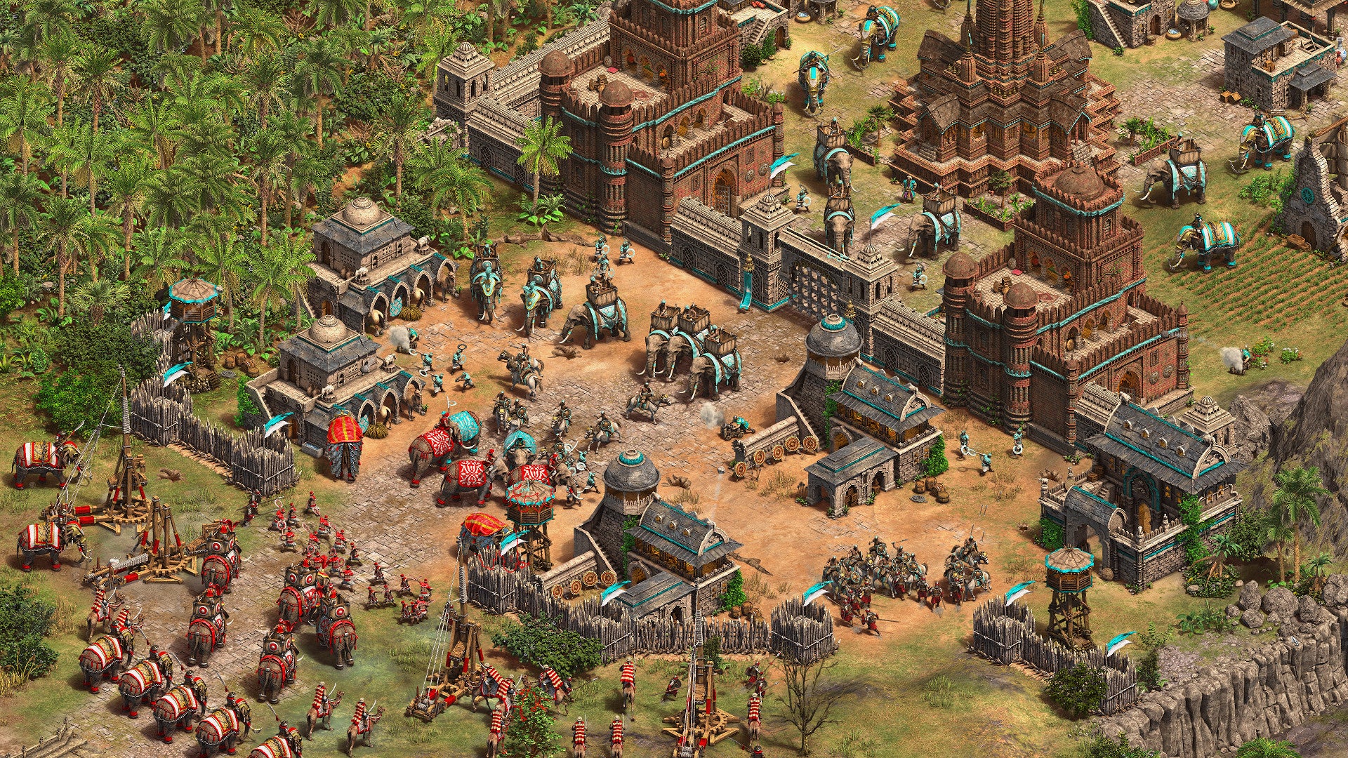 Age Of Empires 2: Dynasties Of India Definitive Edition DLC adiciona muitos elefantes