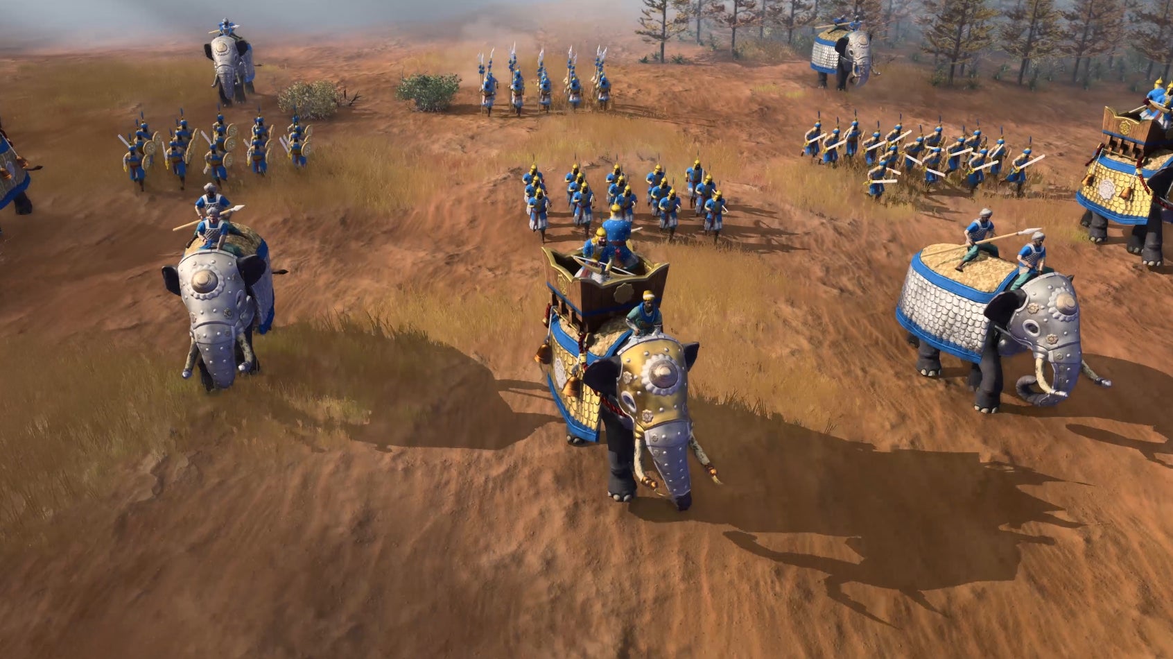 Image for Age Of Empires 4 looks like it's got the right balance between old and new. And Elephants.
