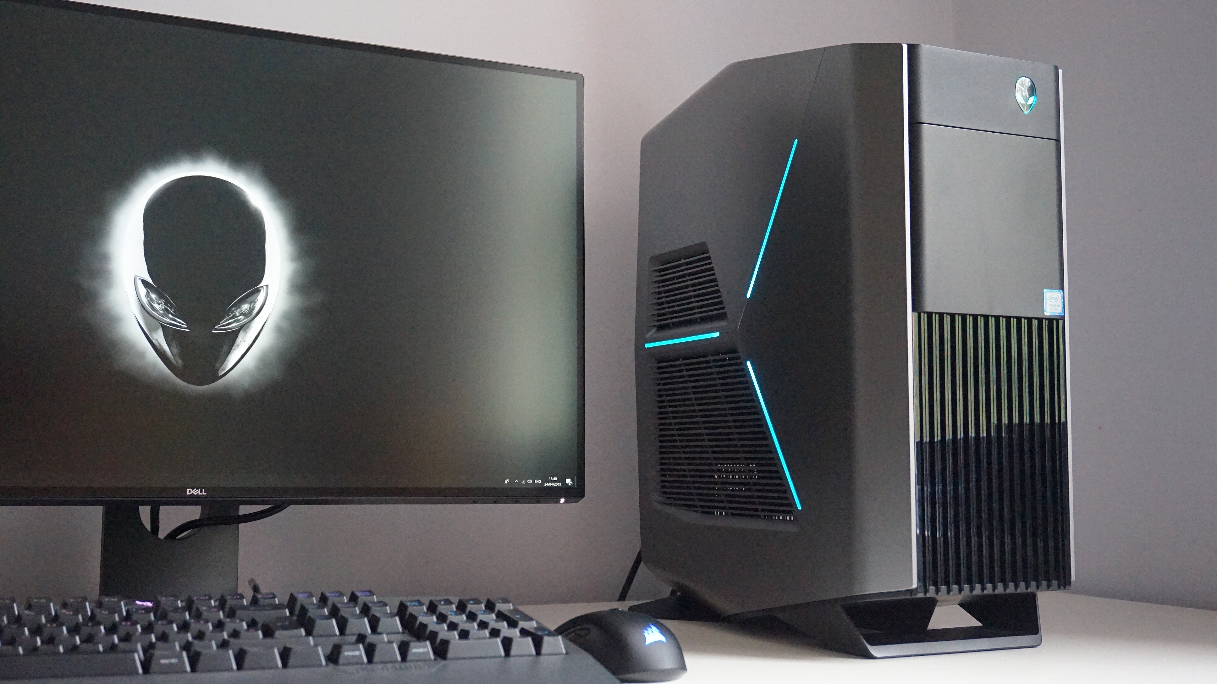 Image for Alienware Aurora R8 review: A pint-sized RTX 2080 Ti PC