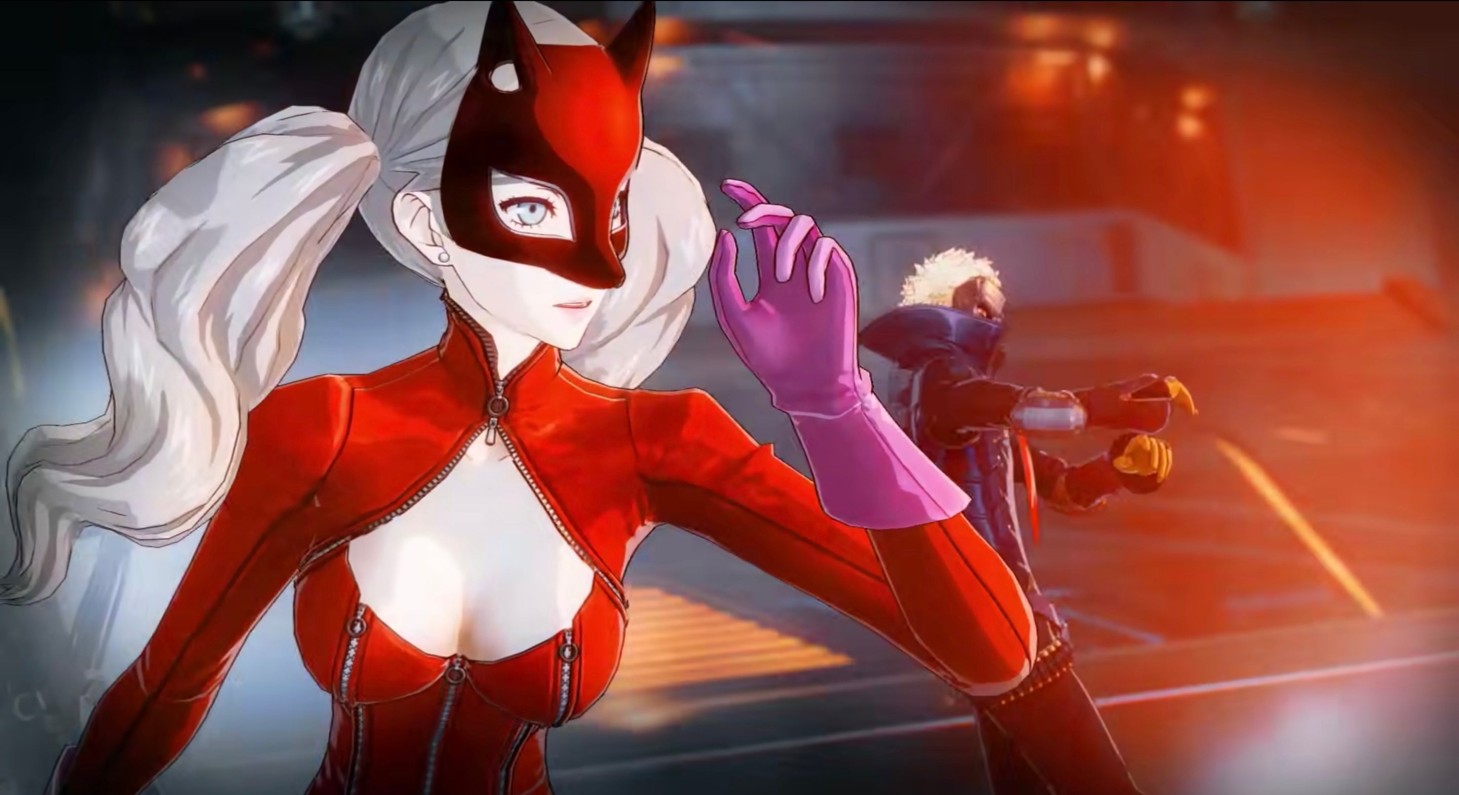 Ann stares down an enemy in Persona 5 Strikers