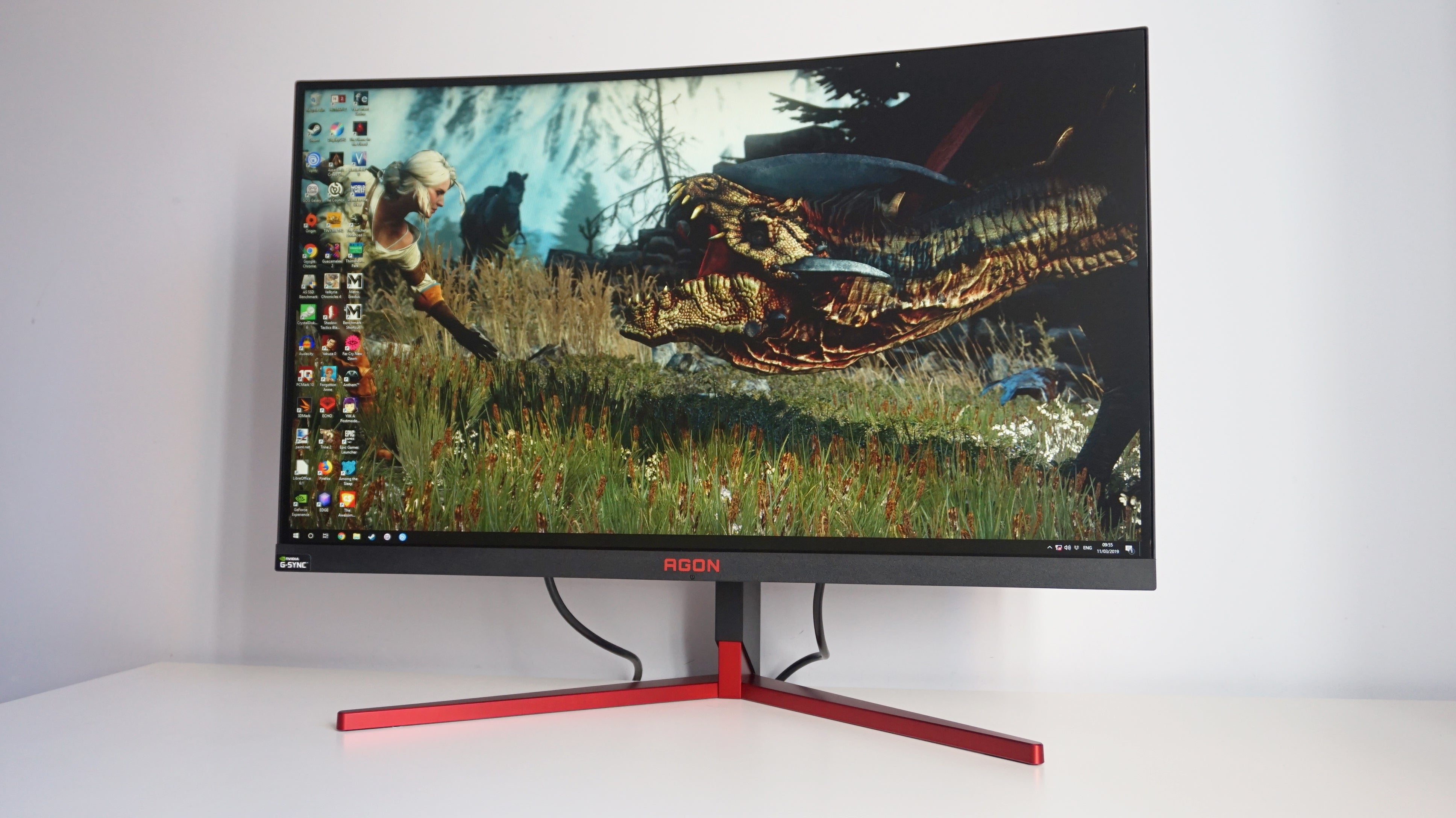 Image for AOC Agon AG273QCG review: 1440p G-Sync goodness, with a catch