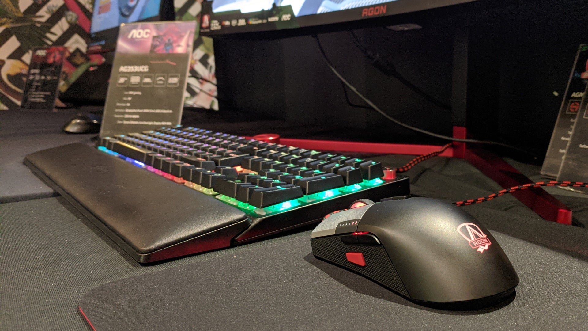 Image for Monitor maker AOC are also making mice and keyboards now
