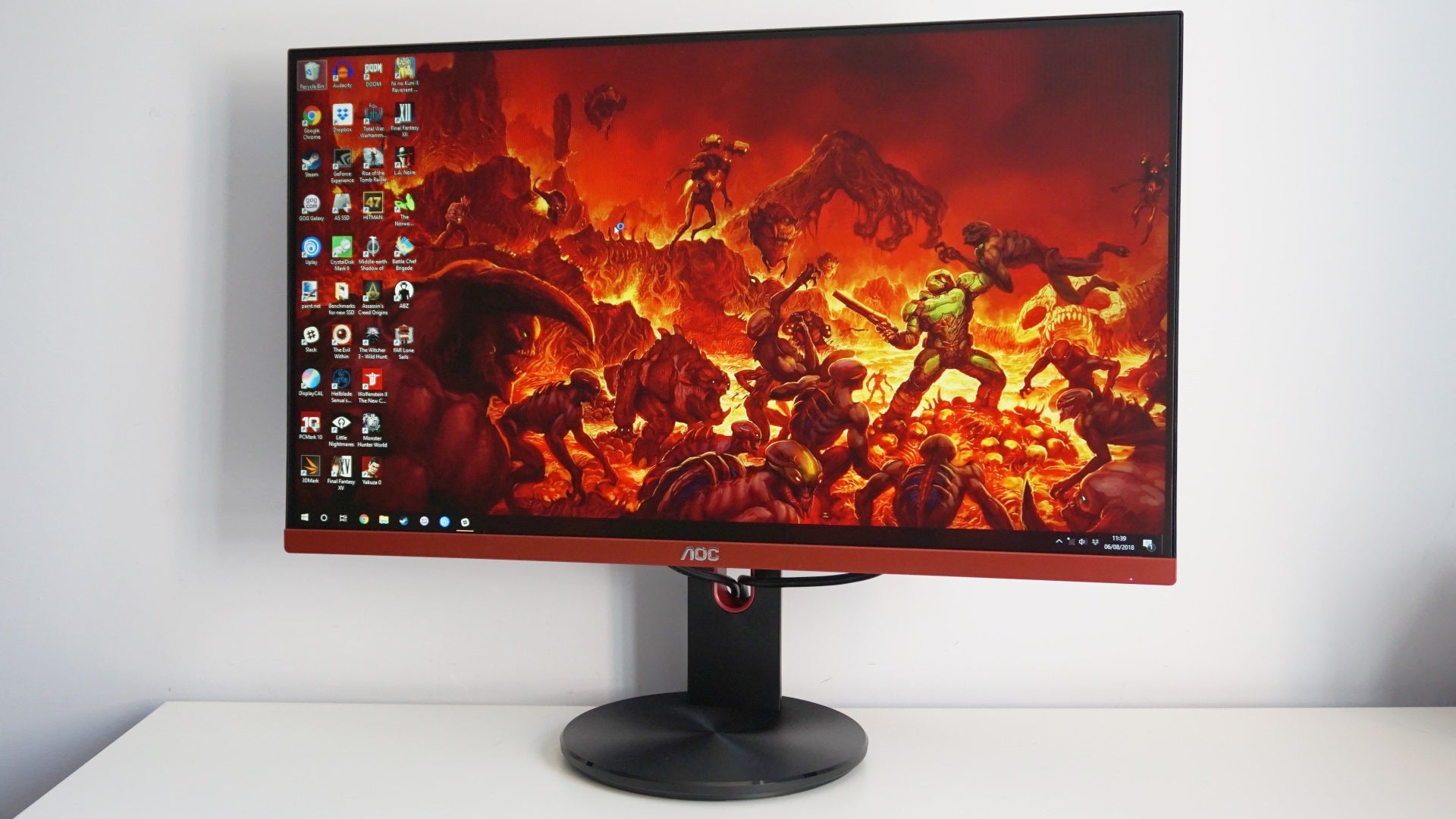 Image for AOC G2590PX review: A fussy 144Hz gaming monitor