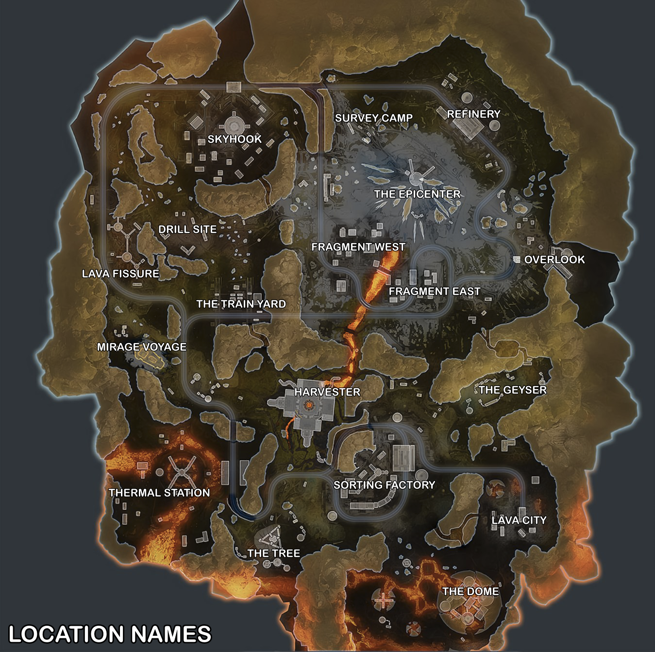 Apex Legends Map Guide Season 4 World S Edge Best Locations And Loot Rock Paper Shotgun