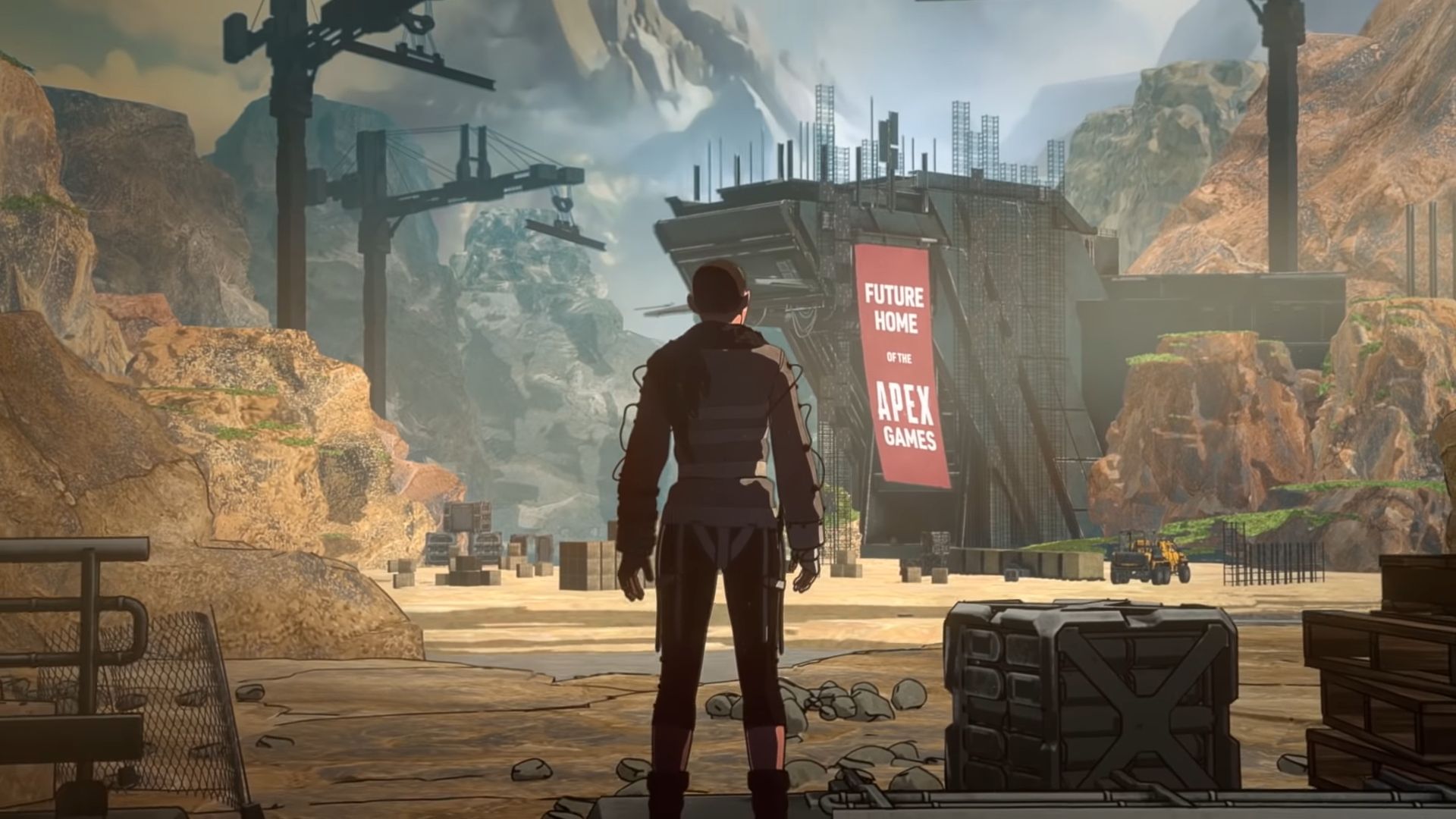 Image for Apex Legends' Voidwalker cinematic turns Wraith's infinite worlds into an absurd binary