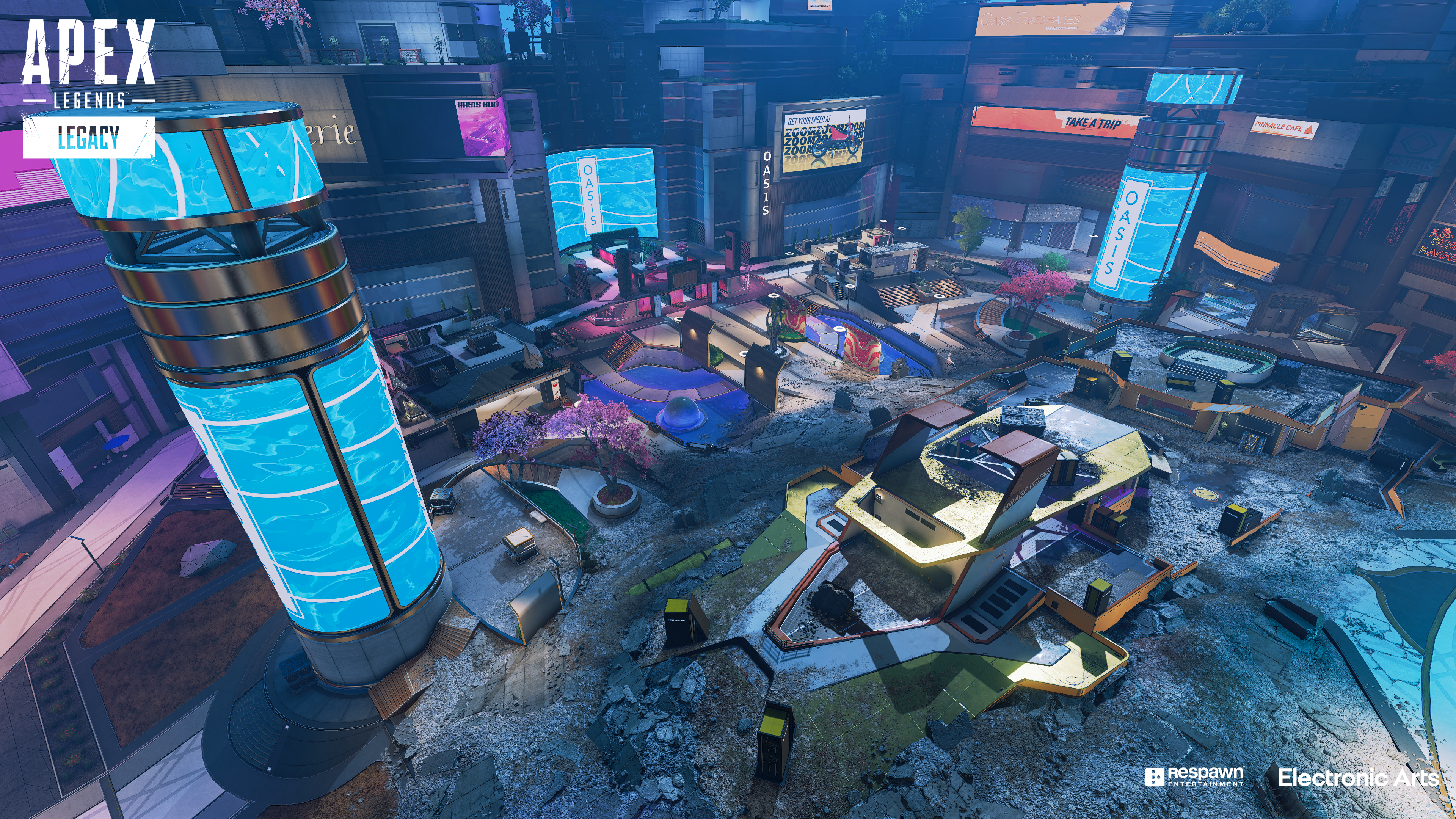 The Party Crashers Arenas map in Apex Legends.