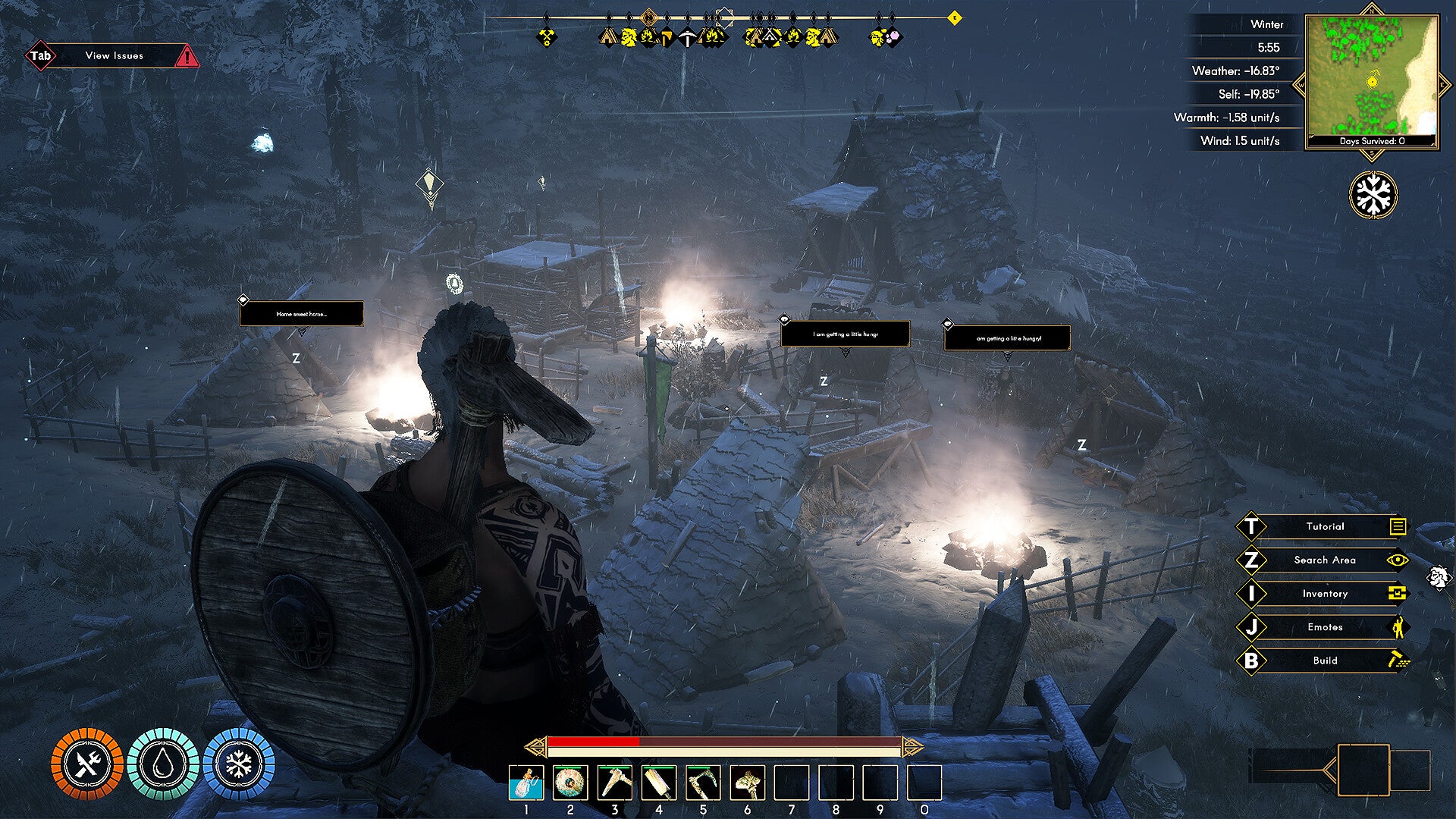 Aska is a co-op viking settlement builder with NPCs you can boss around