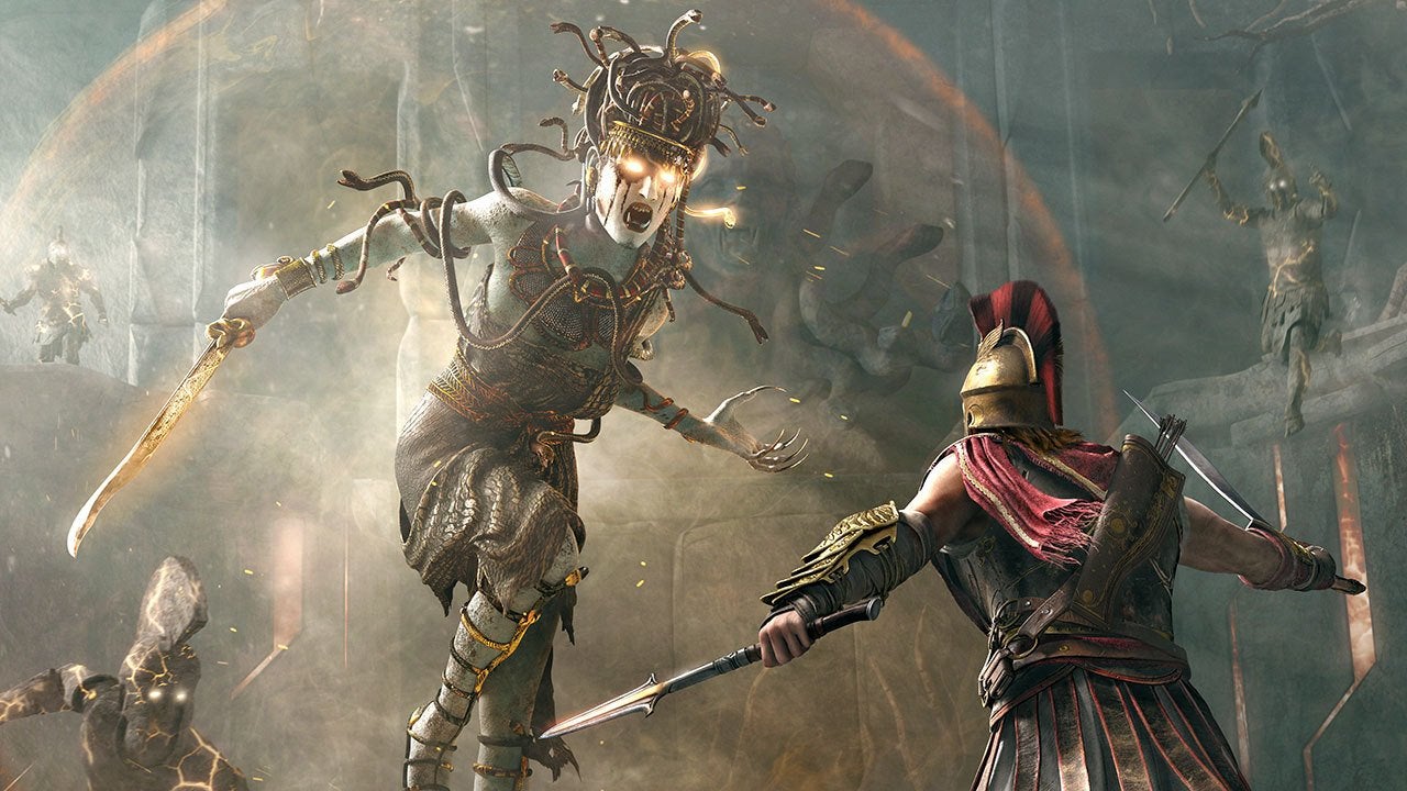 Image for Assassin's Creed Odyssey Atlantis - killing the Medusa, outsmarting the Sphinx