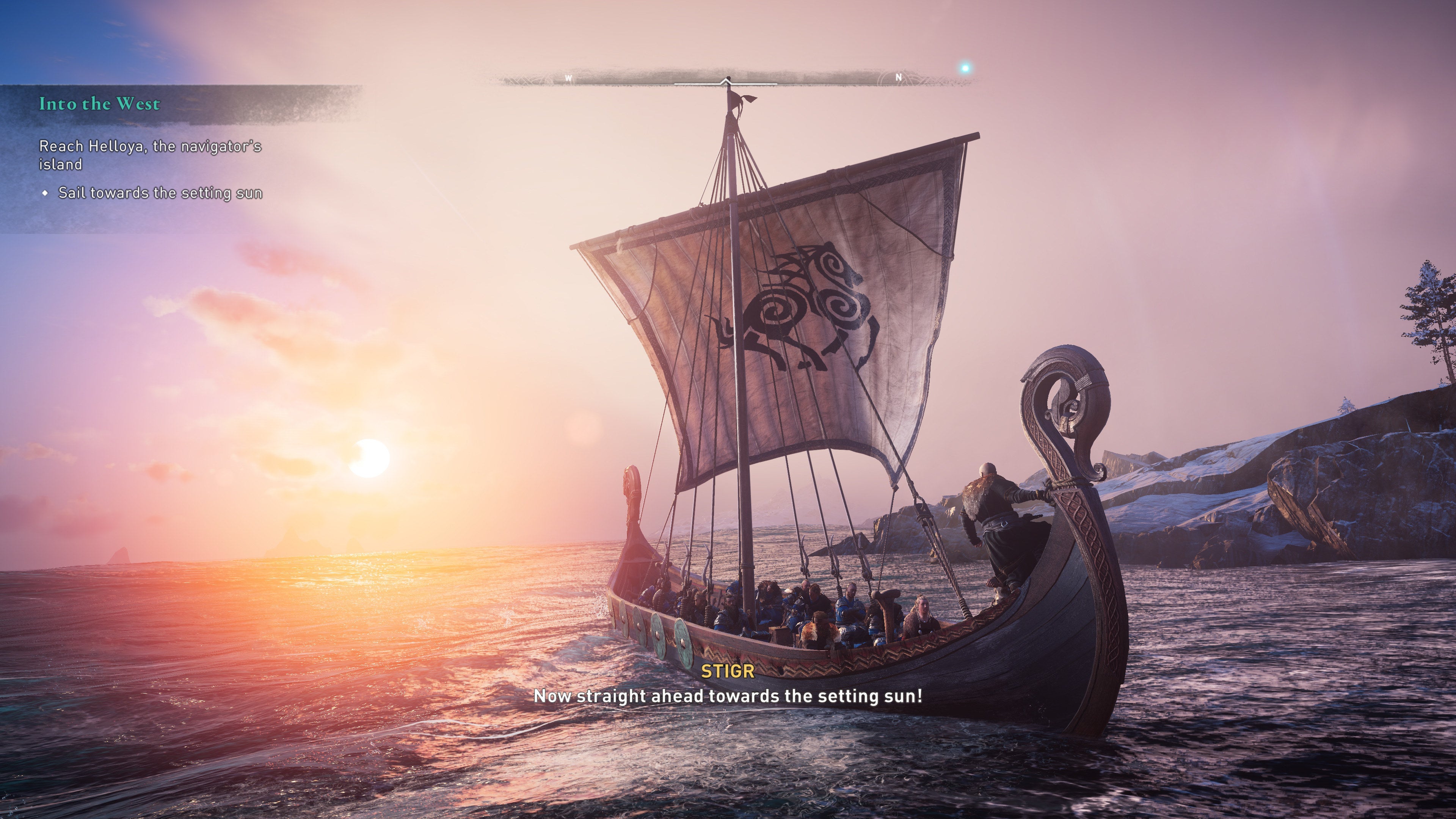 Плавание На Лодке В Assassin'S Creed Valhalla'S Discovery Tour.
