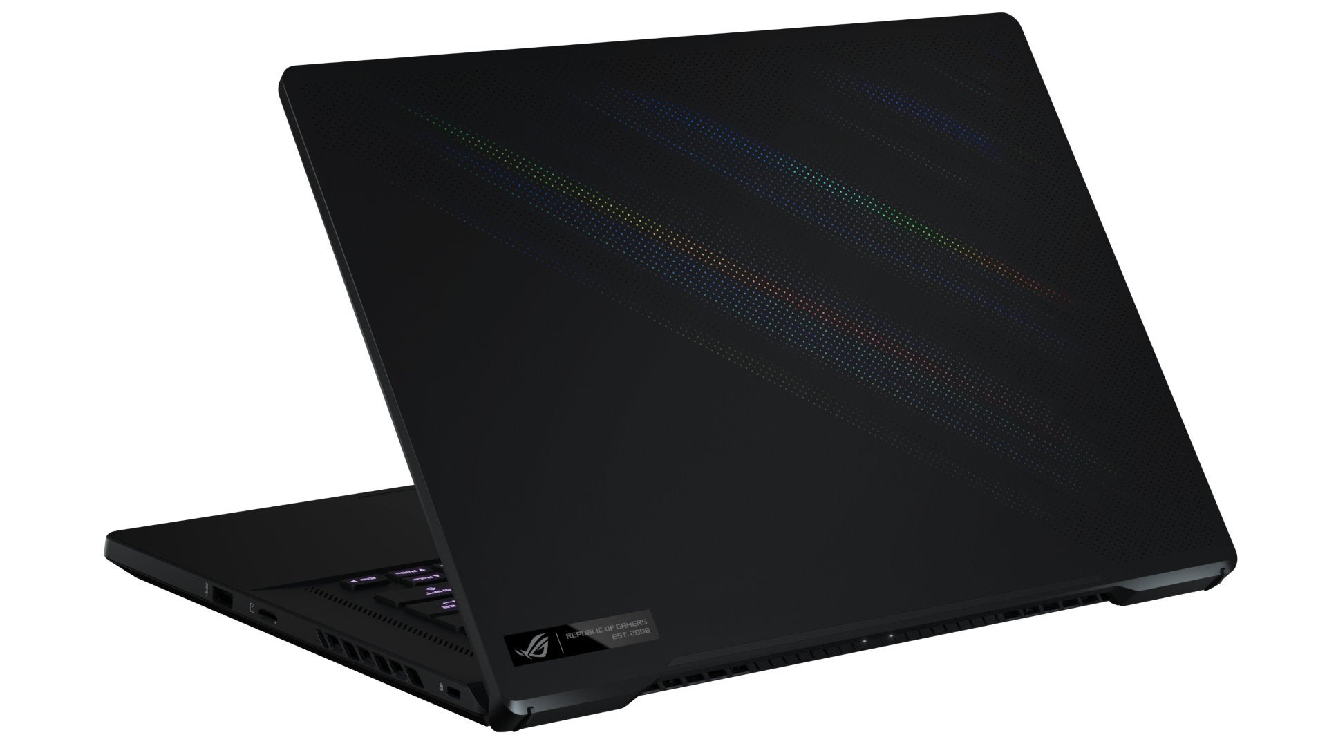 A photo of the Asus ROG Zephyrus M16 gaming laptop