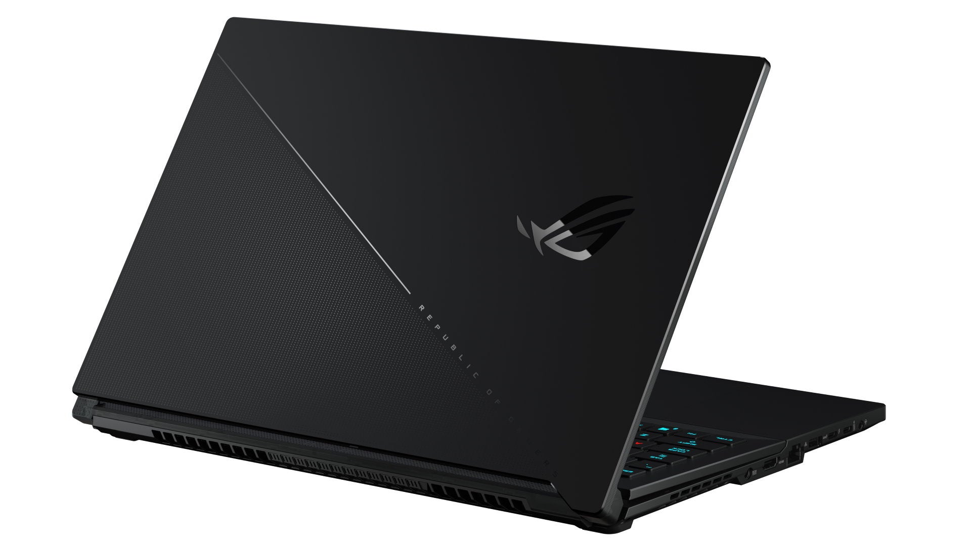 A photo of the Asus ROG Zephyrus S17 gaming laptop