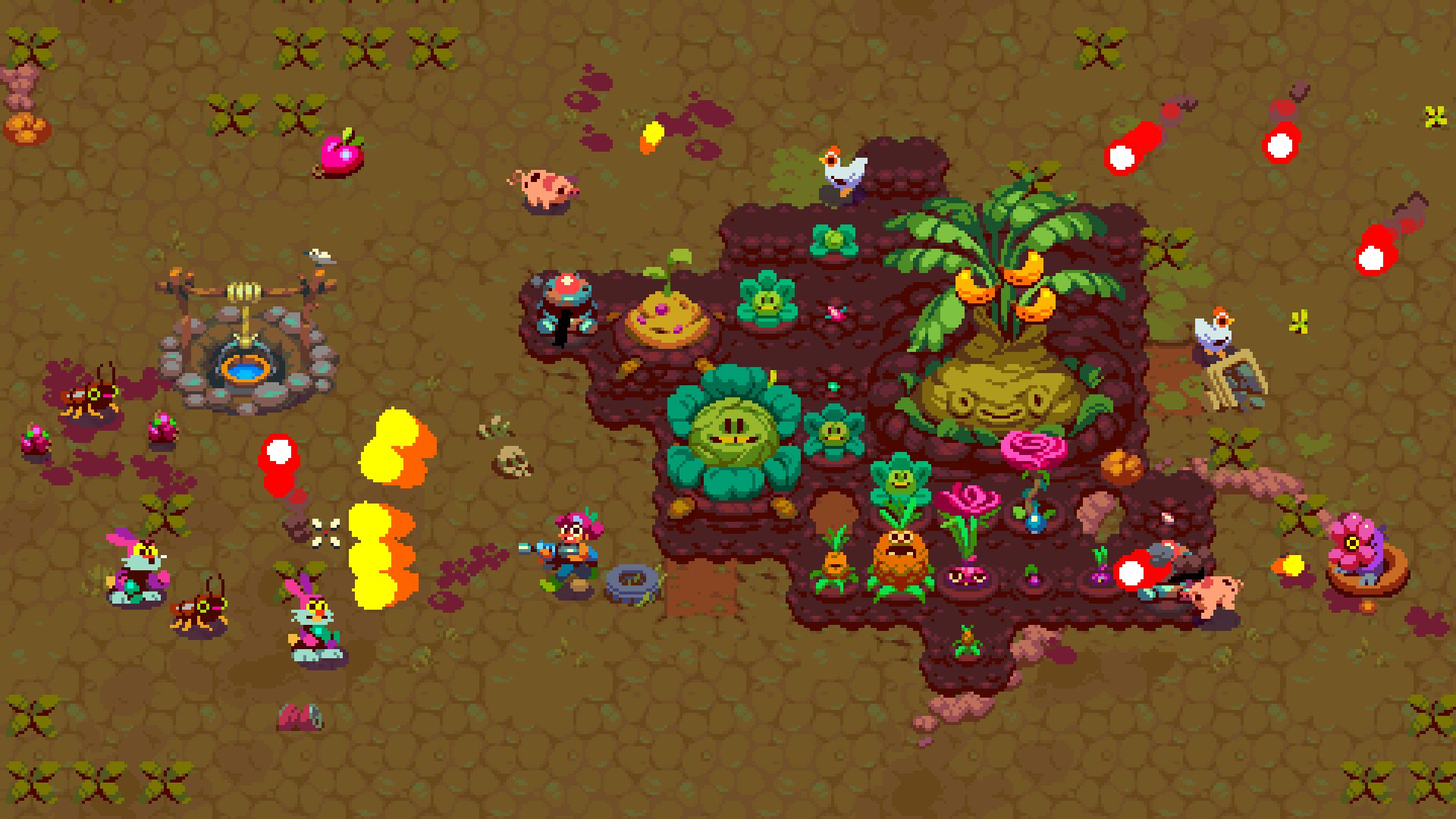 Image for Atomicrops: hands on with the twin-stick Stardew Valley game you didn't know you wanted