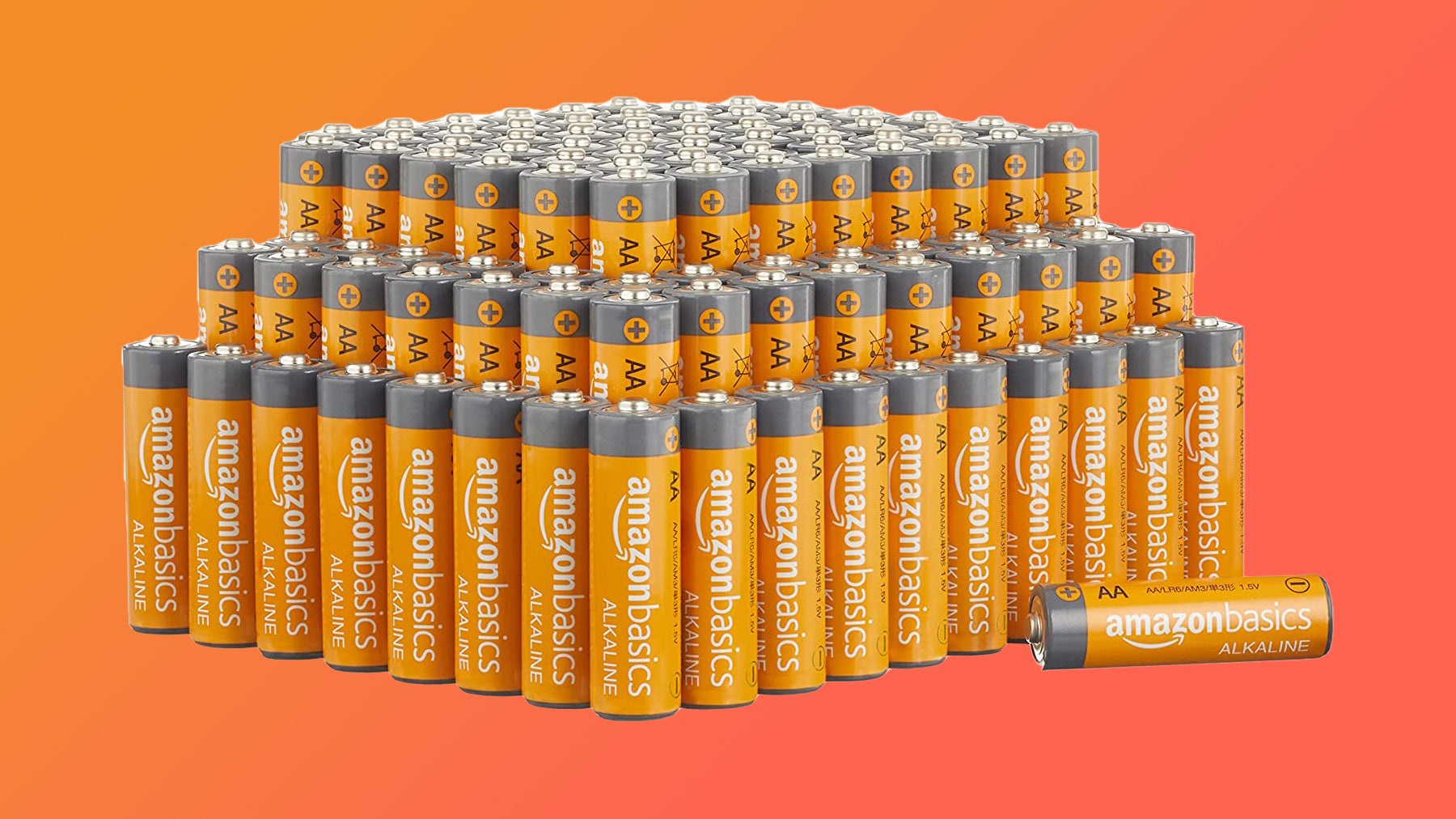 Charge up your game controllers with 100 AA batteries for £13