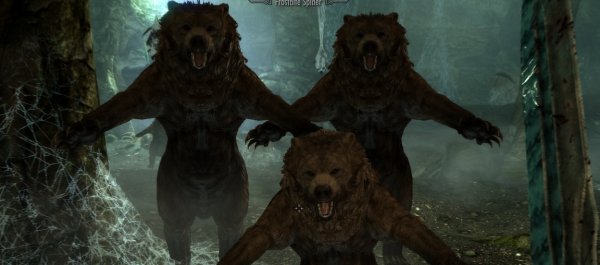 skyrim bear helmet mod