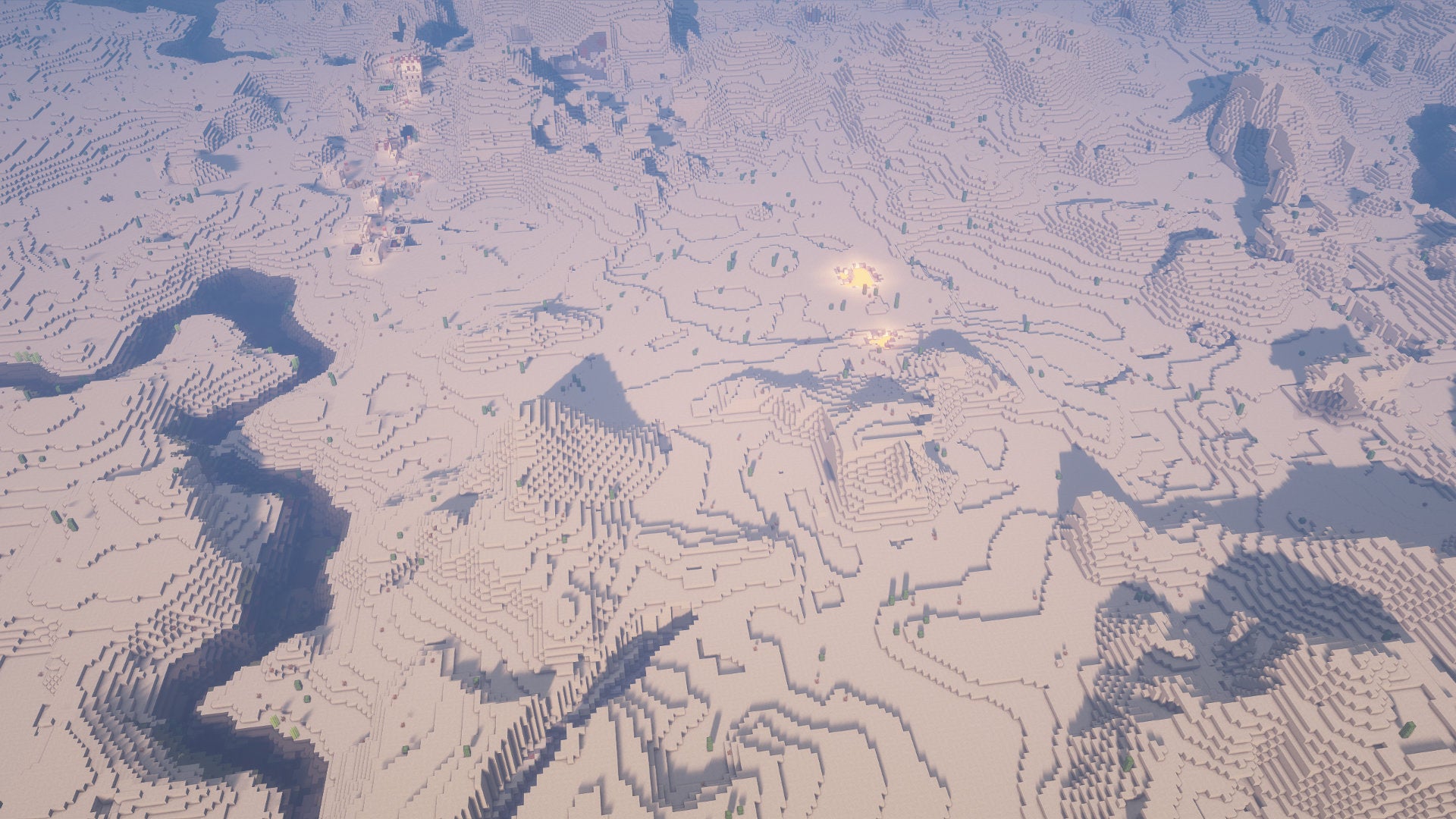 Endless Desert (Large Biomes) Minecraft Seed