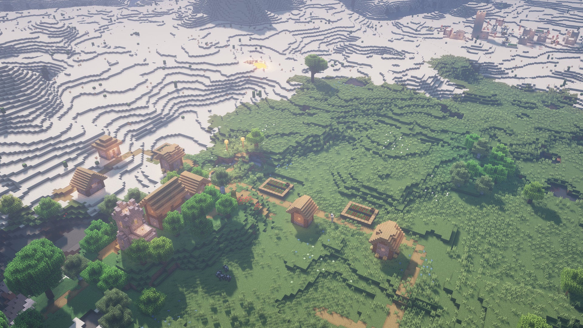 Extreme Hills Lavafall Minecraft Seed