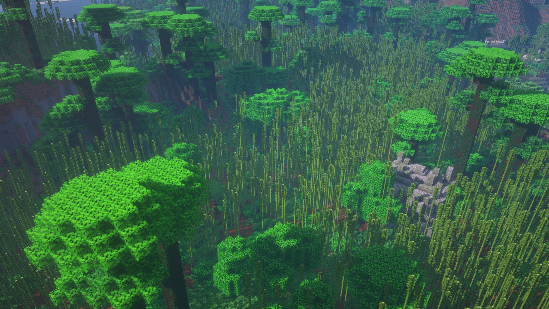 Bamboo Jungle Temple 2 Minecraft Seed