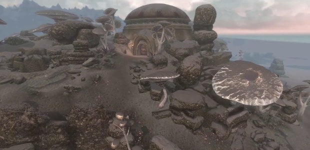 Image for Beyond Skyrim: Morrowind mod shows ash-choked land